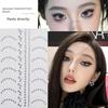 Music Festival Makeup Face Pasters Butterfly Ornament Star Moon Stick-on Crystals Concert Face Sticker Ornament Ornament Rhinestone Bright Diamond