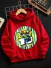 Wildmutt Ben 10 Hooded Sweatshirt For Kids Summer Cute Crewneck Age 3-14