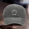 pc Adjustable Hat with World Gym Printed Pattern Unisex And WomenS Outdoor Athletic Style Ideal Gift for Gym Training Outdoor