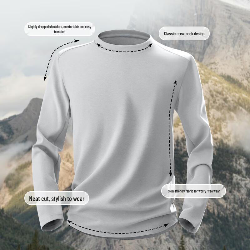 VANCL Men's Outdoor Quick-Dry Long Sleeve T-Shirt
