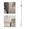 Rotates 180° Electrical Outlet Extender Adjustable Length Flat Plug Power Strip for NightStand