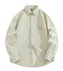 Heavy duty corduroy lapel fine and comfortable shirt for autumn new men's inner wear