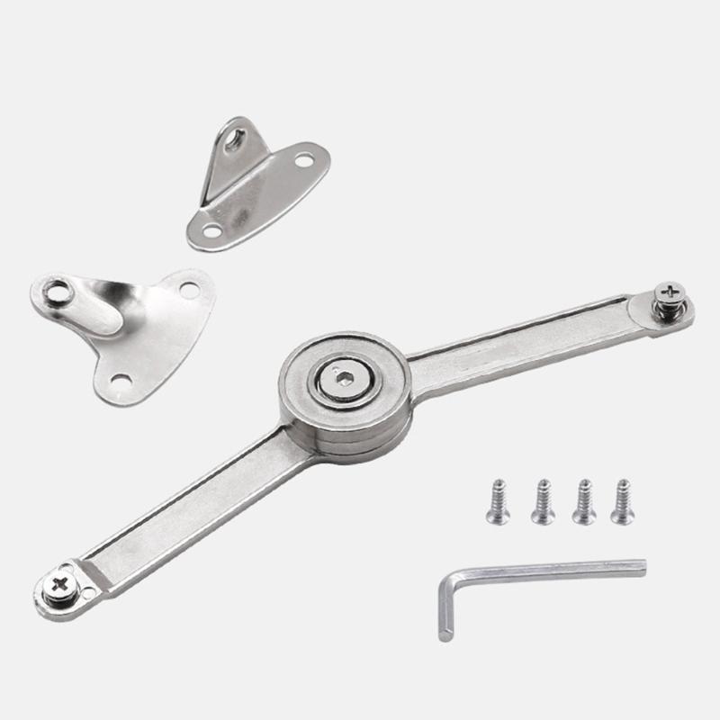 Lid Stay with Soft Close Toy Box Hinge Chest Hinge Support Drop Lids of Cabinets Cupboard Wardrobe 75°/ 90° / 110°