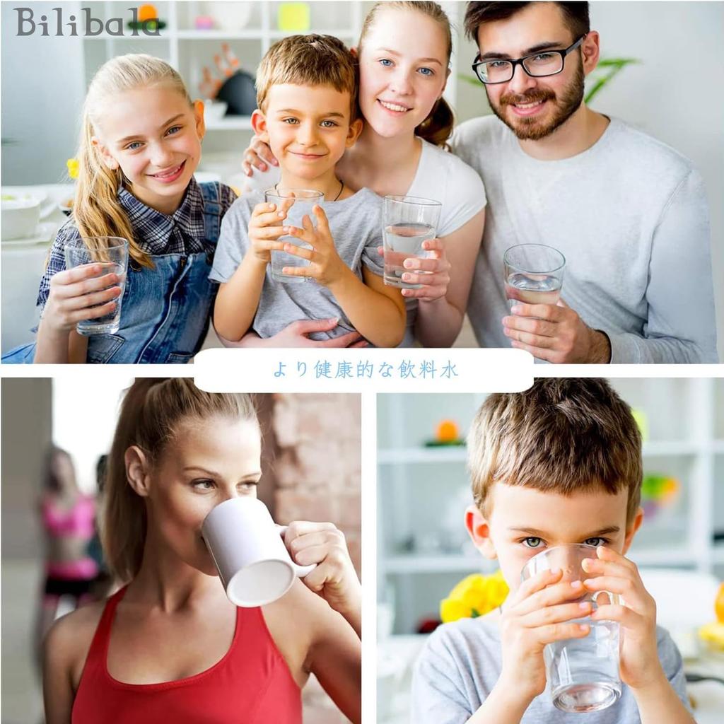 Сменный картридж для очистки воды, картридж для удаления хлора, кран, 3 шт., совместимый набор из 3 штук JF-21-T «все в одном» JF-21