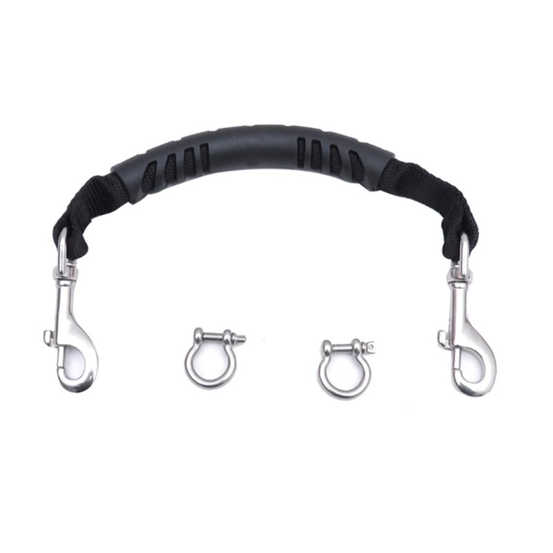 Scubas Diving Light Camera Handle With Swivels Hook And Clip Underwater Camera Rigs Lanyard Strap Diving Camera Lanyard