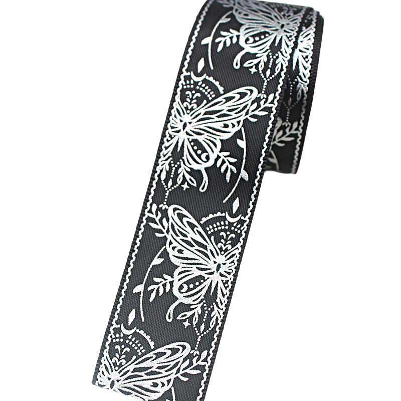 2,5 см*1 м/рулон обертка DIY несколько цветов декоративный узор горячего тиснения брошь значок градиент головной убор шляпа 9 цветов