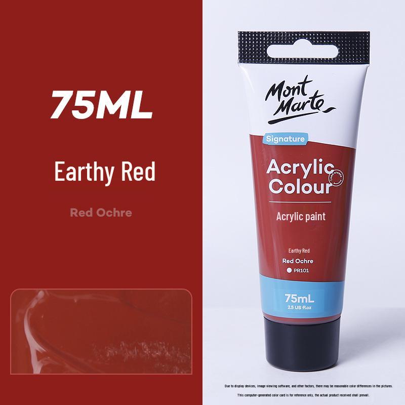 Montmartre 75ml Waterproof Non-Fading Acrylic Paint Set: Perfect for Children’s Textiles and Art Projects, Sunscreen Formula