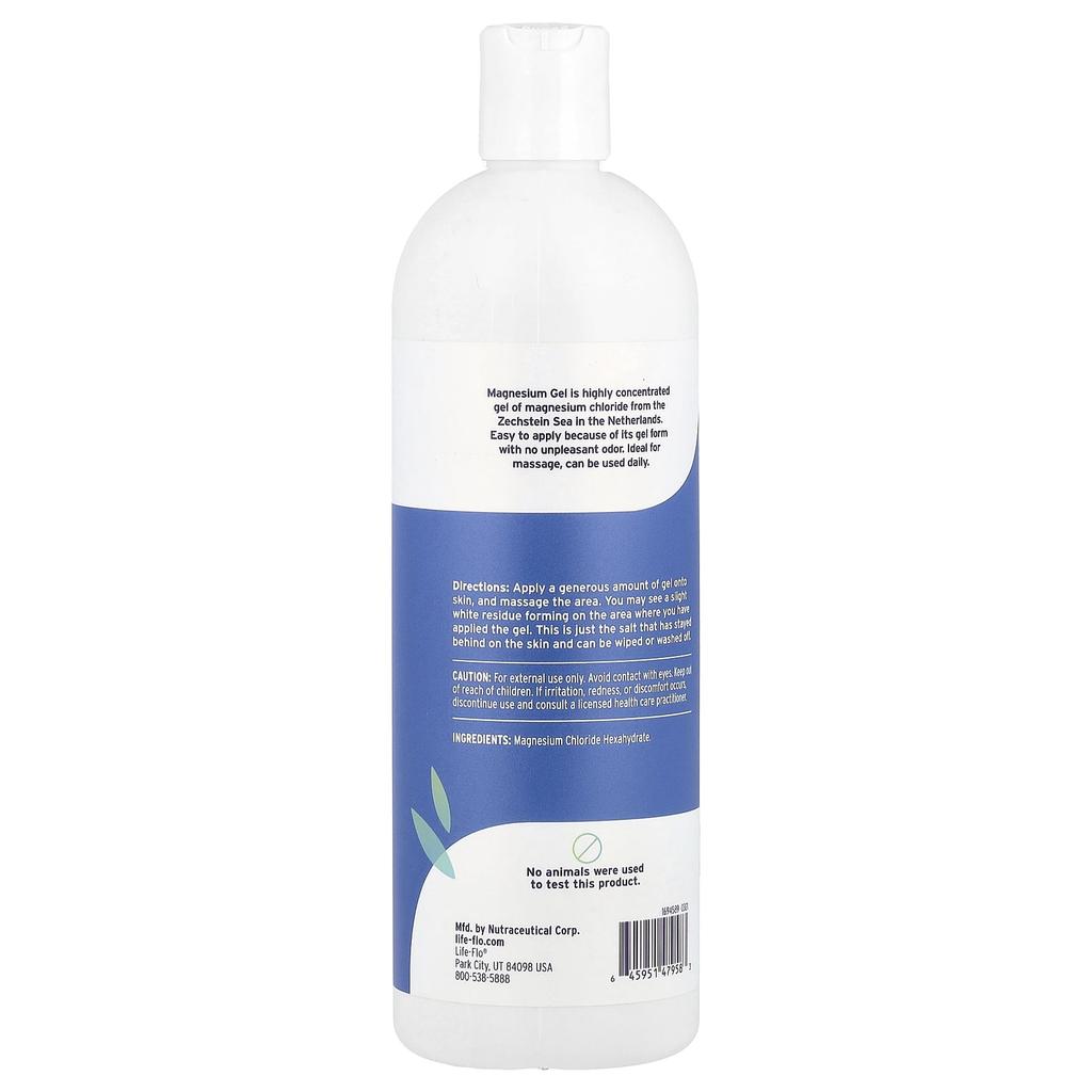 Life-flo Magnesium Gel, 16 Fl Oz (473 Ml)