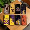 Чехол для телефона L-LeBron James-S 23 для Samsung Galaxy A73,A72,A71,A70,A53,A52,A51, Мягкий силиконовый черный чехол