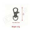 Zinc Alloy Lobster Clasp Dog Buckle & Metal Keychain Accessories