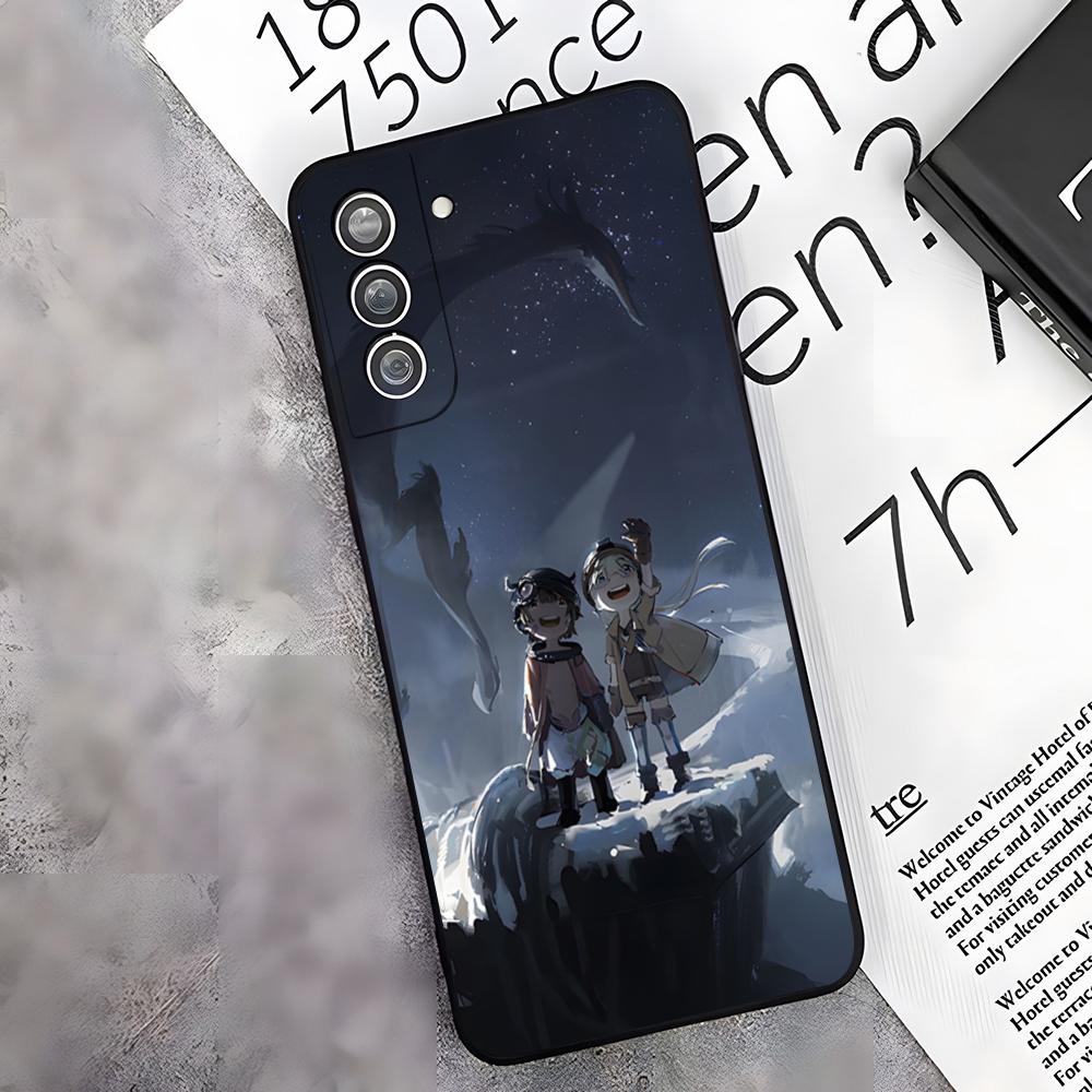 Винтажный аниме чехол для телефона Made In Abyss для Samsung S26 S25 Edge S24 S23 S22 S21 S20 Ultra Plus Fe Galaxy A54 A53 A34 A25 A16 Cov