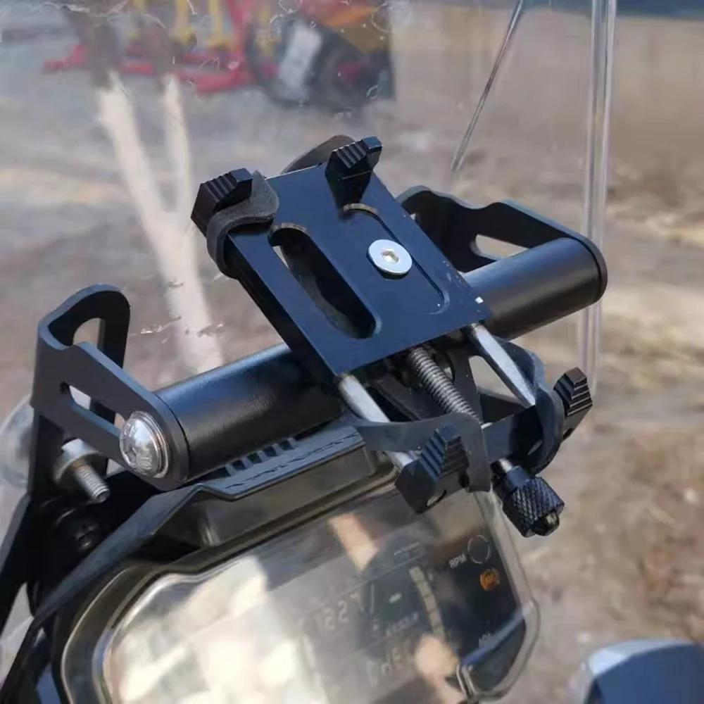 Accessories Windshield Lifting Adjustment Support Phone Stand GPS Navigation Bracket For SUZUKI Vstrom DL250 V-strom DL 250