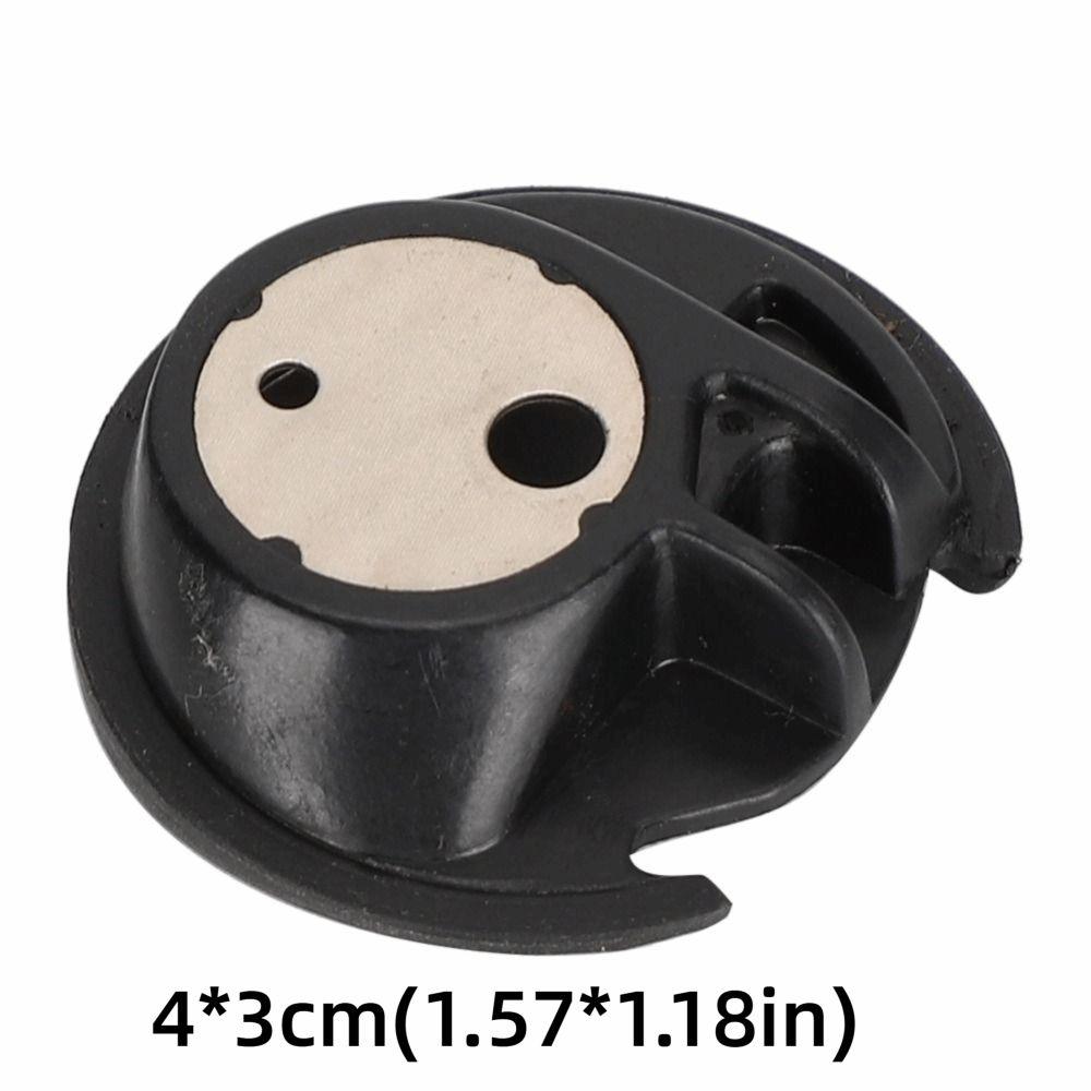 Многофункциональная крышка шпули Черный пластик, Железный крючок Катушкодержатель Вращающийся крючок Вращающийся катушкодержатель Швейная машина Аксессуар