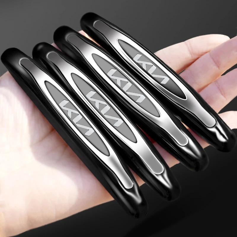4PCS Car Door Anti-collision Bumper Strip Guards Side Protector for KIA Sportage Ceed Rio Soul Picanto K5 K9 Sorento Optima ahj546