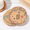 Tea Coasters Mug Holder Placemats Anti-hot Heat Pad Cork Coasters Heat Resistant Wooden Cup Mat