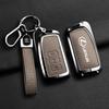 Vintage Leather Car Key Case Full Cover Shell Keychain Accessories For Lexus NX GX LX GS RX IS ES RC 200 250 350 LS 450H 300H XM6