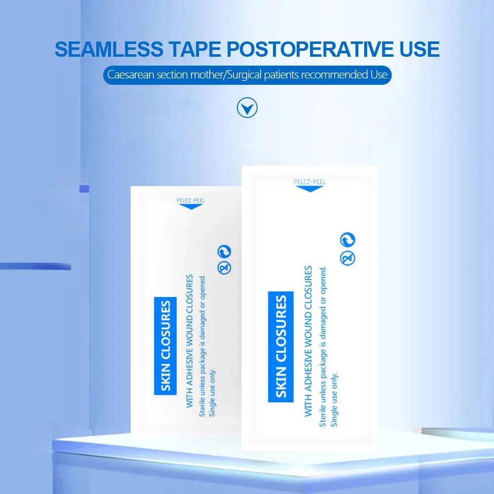 1sheet Skin Closure Strips Wound Closure Medical Surgical Tape Suture Steri-Strip Skin Closure Strips