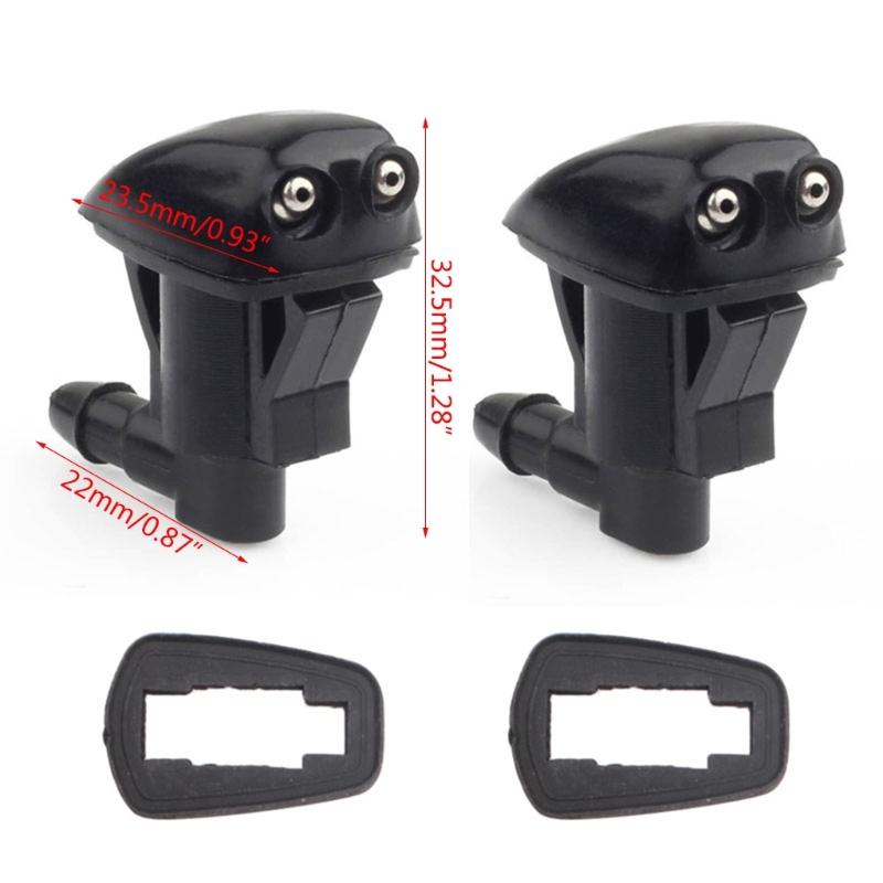 2 шт. форсунки стеклоочистителя лобового стекла для Jeep 2005-2010