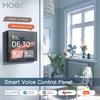 Tuya Smart Home Control System Multi-function Touch Screen in Zigbee Hub Gateway & Alexa In-wall Central Control Switch Panel