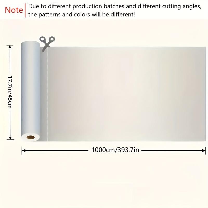 1 рулон, 17,7 * 393,7 дюйма, Самоклеящиеся обои, Серебристо-серые, Самоклеящаяся контактная бумага, Peel-paste, Подходит для кухни, Кухни