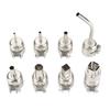 8Pcs Nozzles for 8858‑I 650W LED Digital Display Adjustable Electric Hot Air Gun Heat Gun (Nozzles)