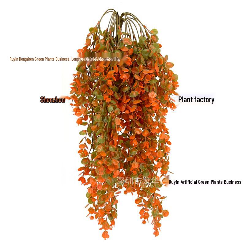 Autumn Eucalyptus Wall Hanging Vine - Artificial Decorative Leaf Garland for Outdoors