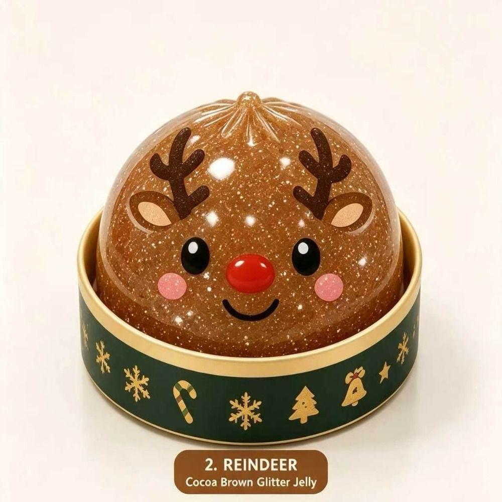 Santa Reindeer Snowman Dumpling Squishies Stress Relief Fidget Toy Christmas Holiday Party