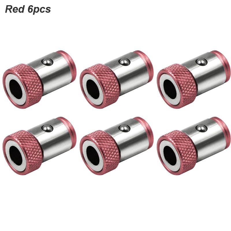 Magnetic Ring Cross Phillips Screwdriver Bit Holder 6.35mm 1/4 Universal Alloy Anti-corrosion Strong Magnetizer Power Hand Tool