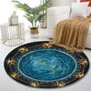 Mystical Portal Design Rug Print round rug, living room, bedroom, playroom carpet, non slip floor mat, gift
