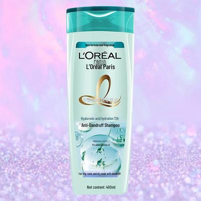 L'Oreal Увлажняющий шампунь против перхоти с гиалуроновой кислотой