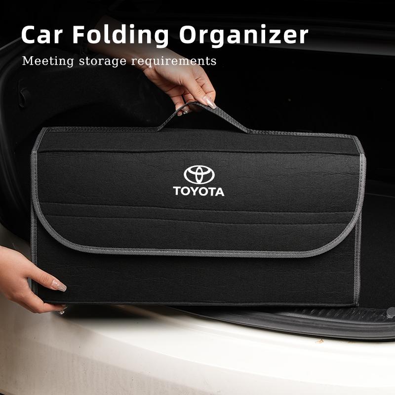 BBDB3 Car Trunk Storage Box Organizer Car Cargo Boot Tools Storage For Toyota Corolla Yaris Camry Prius RAV4 CHR Hilux Key Accessories