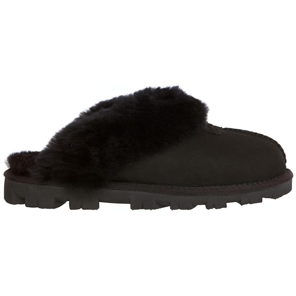 UGG Кокетливые тапочки на одной педали Черные тапочки Женские 5125-BLK