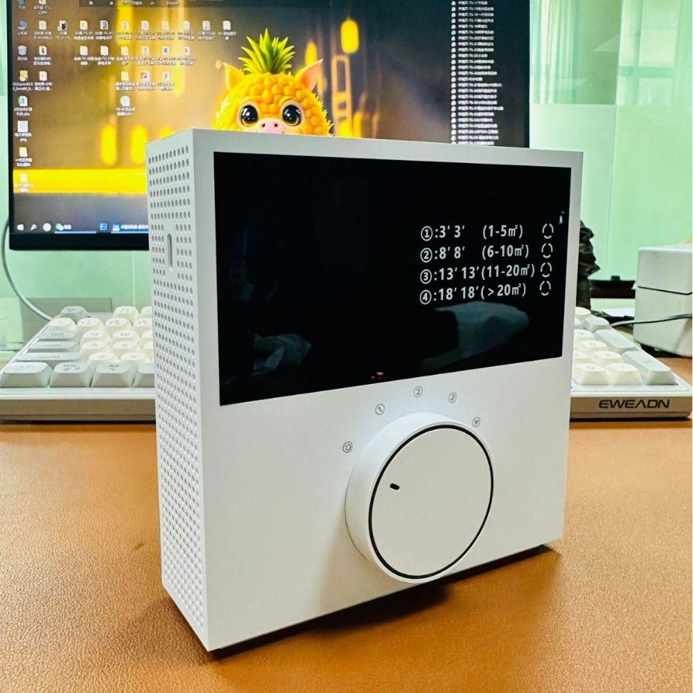Mini Odor Eliminator USB Rechargeable Negative Ion Generator Smart Air Freshener  Bedroom