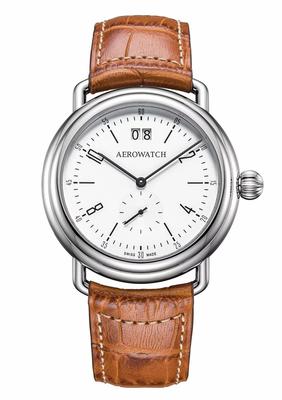 Aerowatch Коричневые Малые Секунды Швейцарская Модель A41900 AA04 Мужские Часы, Сделано,