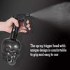 Salon Hairdressing Hair Spray Bottle Refillable Hair Salon Water Mist Sprayer 500ml Skull Head Shapes Pray Bottle (Black)