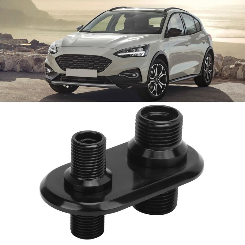 Car 2‑Port Air Conditioner Bulkhead Connector Modification Replacement for Firewall Bulkhead