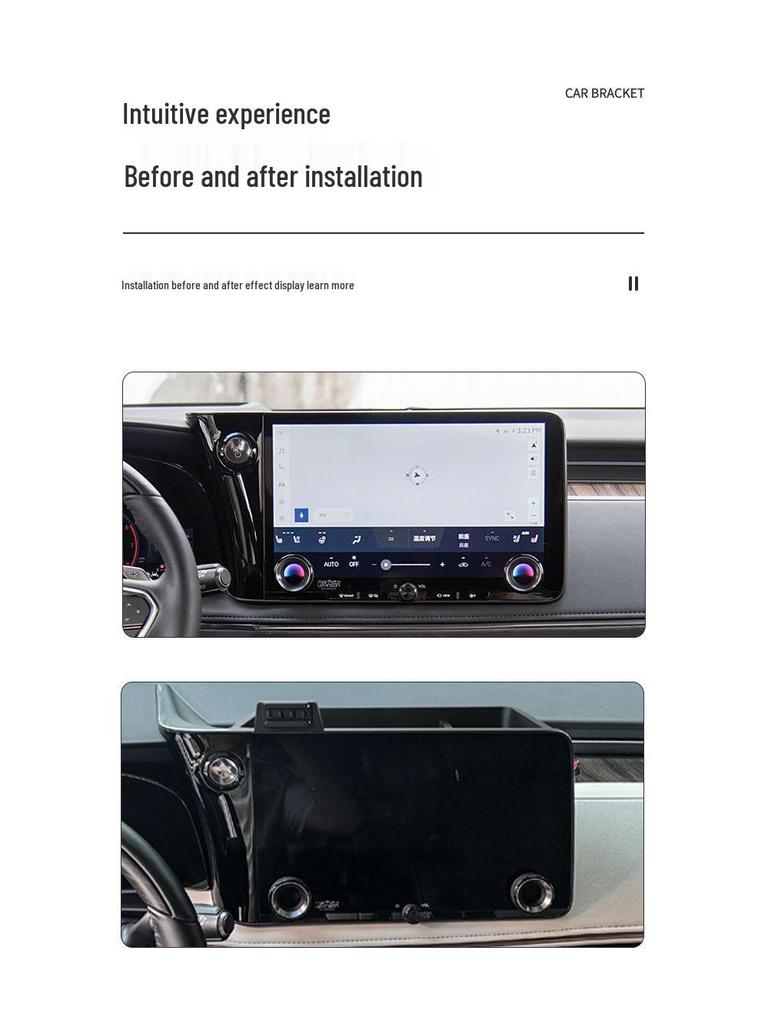 Специальный держатель для телефона с местом для хранения для моделей Lexus LM 2023+