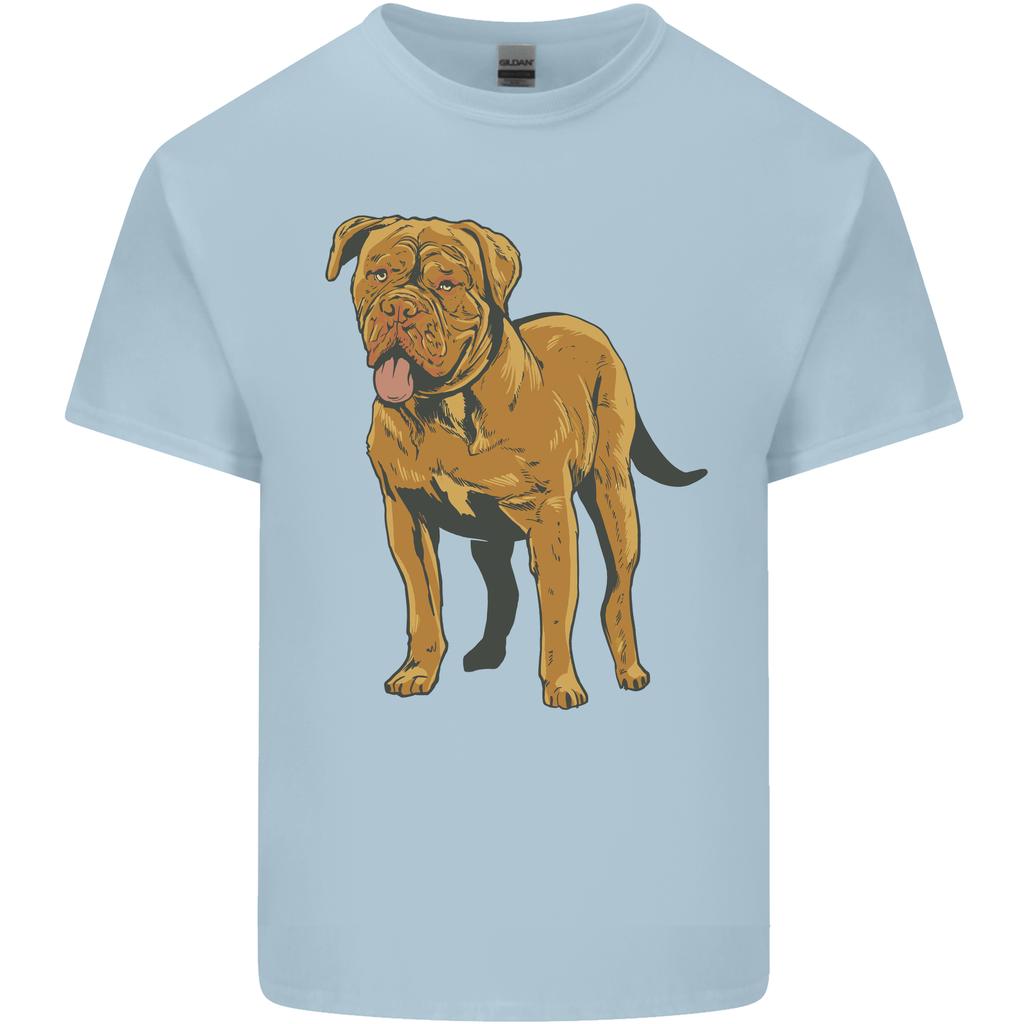 French Mastiff Dogue Bordeaux Dog Unisexs Light Cotton TShirt