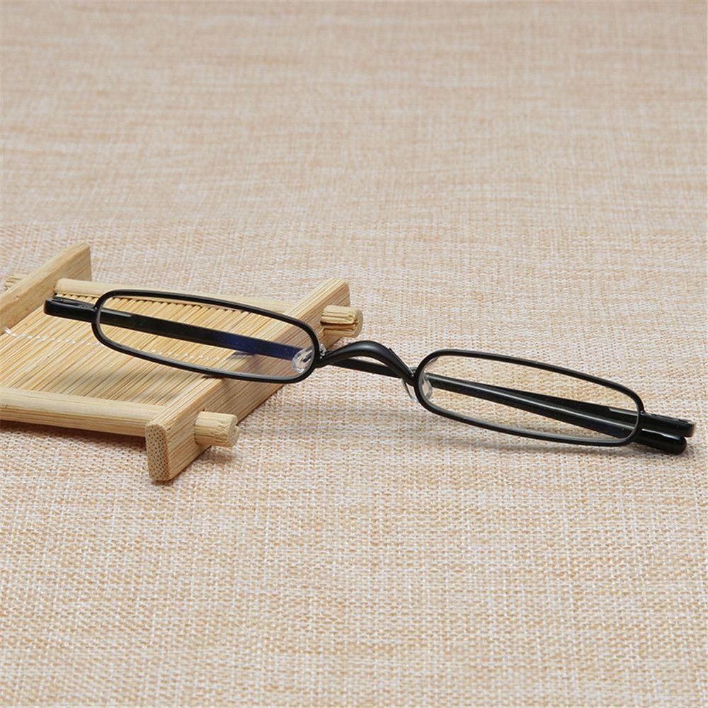 Hinge Blue Light Blocking Readers Eyeglasses Mini Reading Glasses with Portable Pen Clip Case