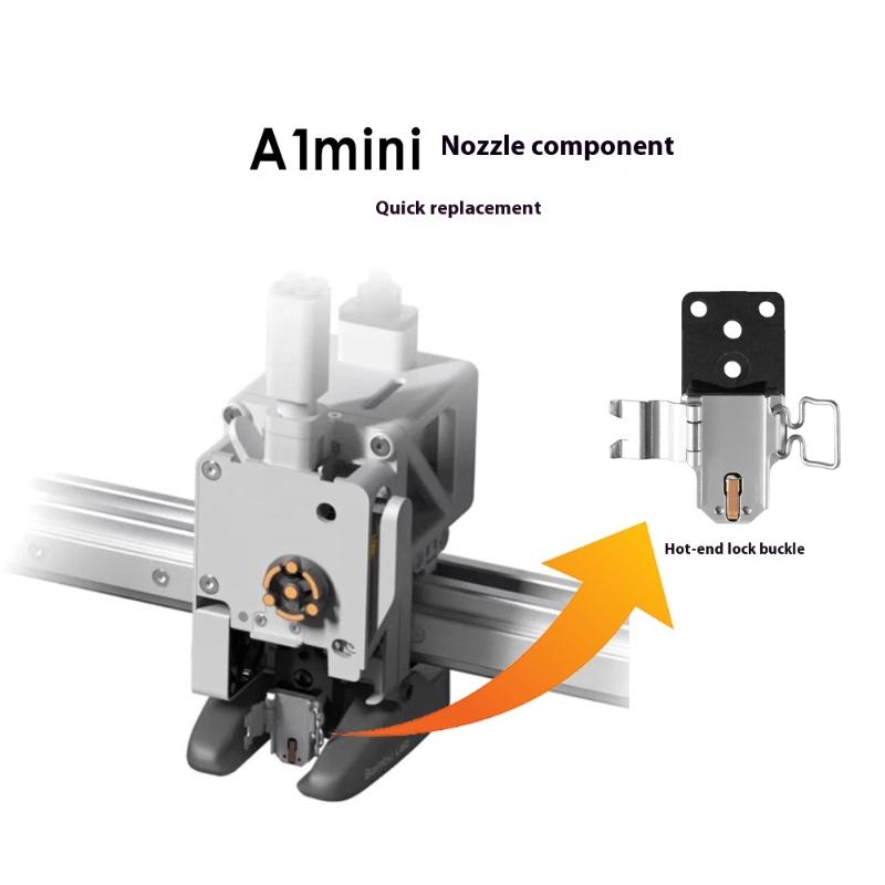 1 Комплект Аксессуаров для 3D-принтера Для Bambu Lab A1 Mini Крепление Хотэнда Сборка Хотэнда A1 Mini Монтаж Сопла A1