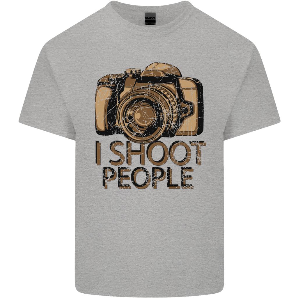 Photography I Shoot People Photographer Unisexs Light Cotton TShirt