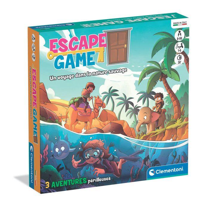 CLEMENTONI - Escape Game - Un voyage dans la nature sauvage
