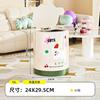 Dachshund trash can, household living room, enlarged capacity bucket, light luxury, high-end bedroom, high value with lid, new paper basket