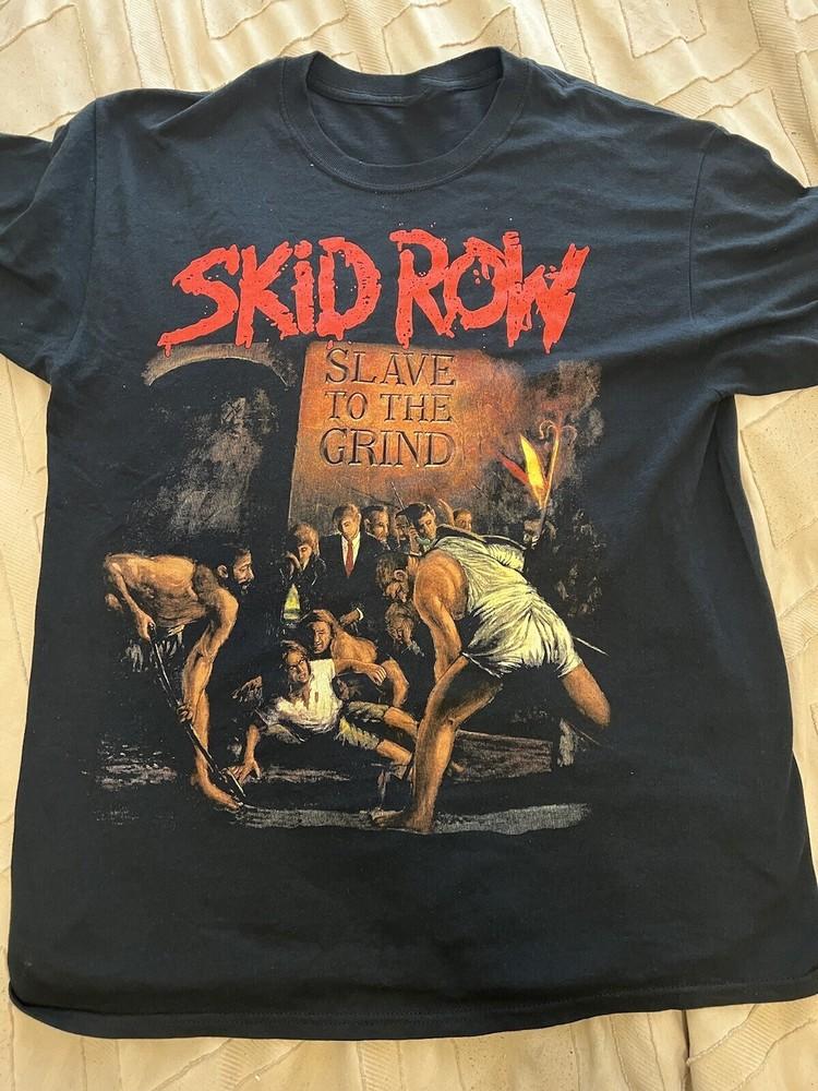 Vintage Skid Row Band Slave To The Grind Shirt Unisex Concert S to 5XL AR048 Unisex T-Shirt