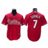 Philadelphia Phillies Baseball Jersey Mens Embroidered V-Neck Sportswear Loose Fit Nylon Athletic Top Fan Wear