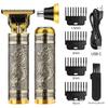 New multi-use mini portable electric shaver hair clipper nose hair trimmer beauty trim set plate dragon and phoenix hair clipper
