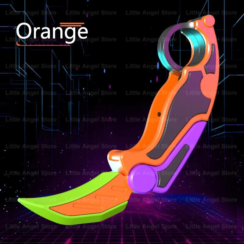 Новый 3D печатный гравитационный коготь-нож, игрушка для снятия стресса, бабочка, Непоседа, захват для рук, сенсорная игрушка, складной нож-коготь, редис для подарка