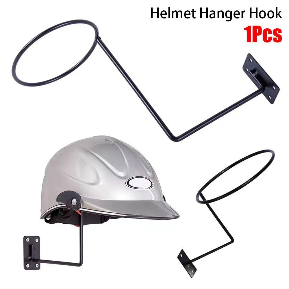 1Pcs Storage Display Cap Holder Rack Wall Mounted Helmet Hanger Durable Hat Bracket