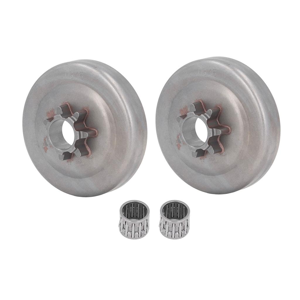 Цепная пила 7-зубчатый барабан сцепления Игольчатый подшипник Комплект Звездочка Аксессуары для Husqvarna 350 340 345 445