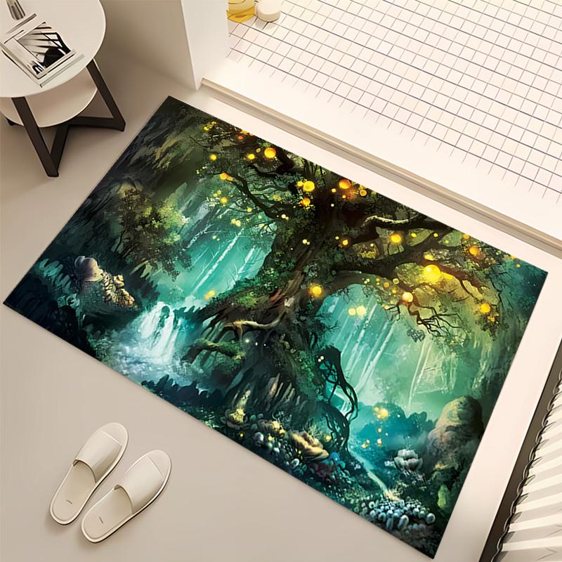 Magic The Gathering Print Area Rug - Soft,Washable Non-Slip Indoor Mat,Living Room,Home Office Decorative Rug